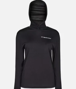 T-Shirt A Capuche Femme Merino Blend