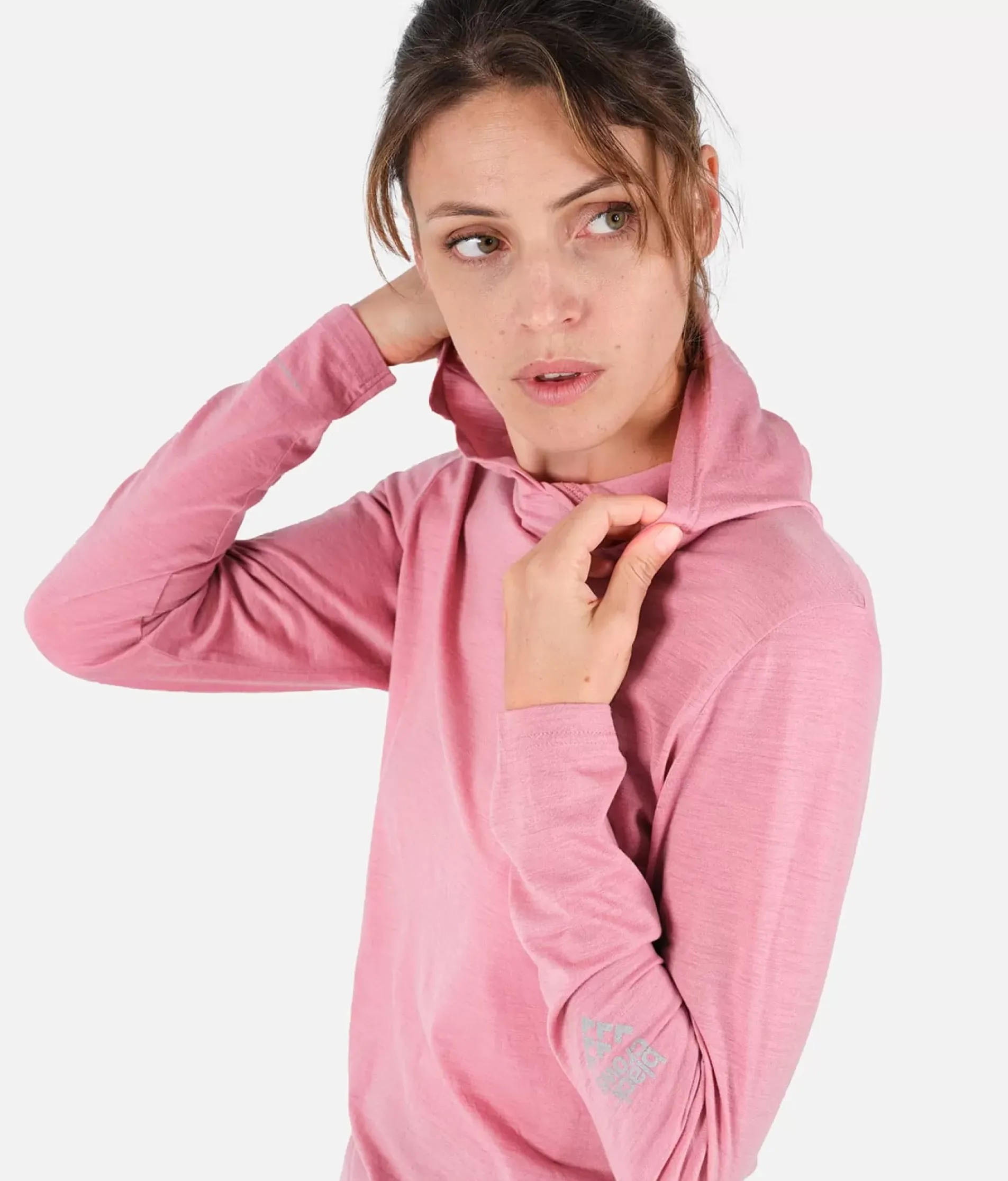 T-Shirt A Capuche Femme Merino Blend