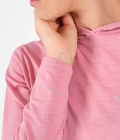 T-Shirt A Capuche Femme Merino Blend