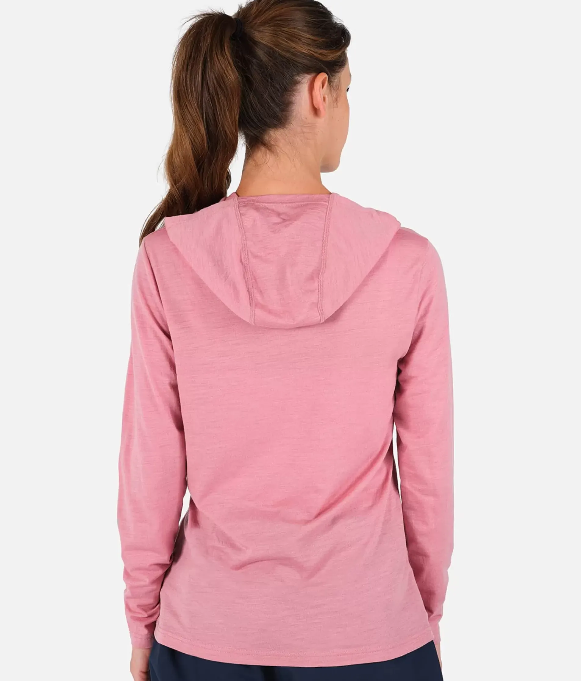 T-Shirt A Capuche Femme Merino Blend