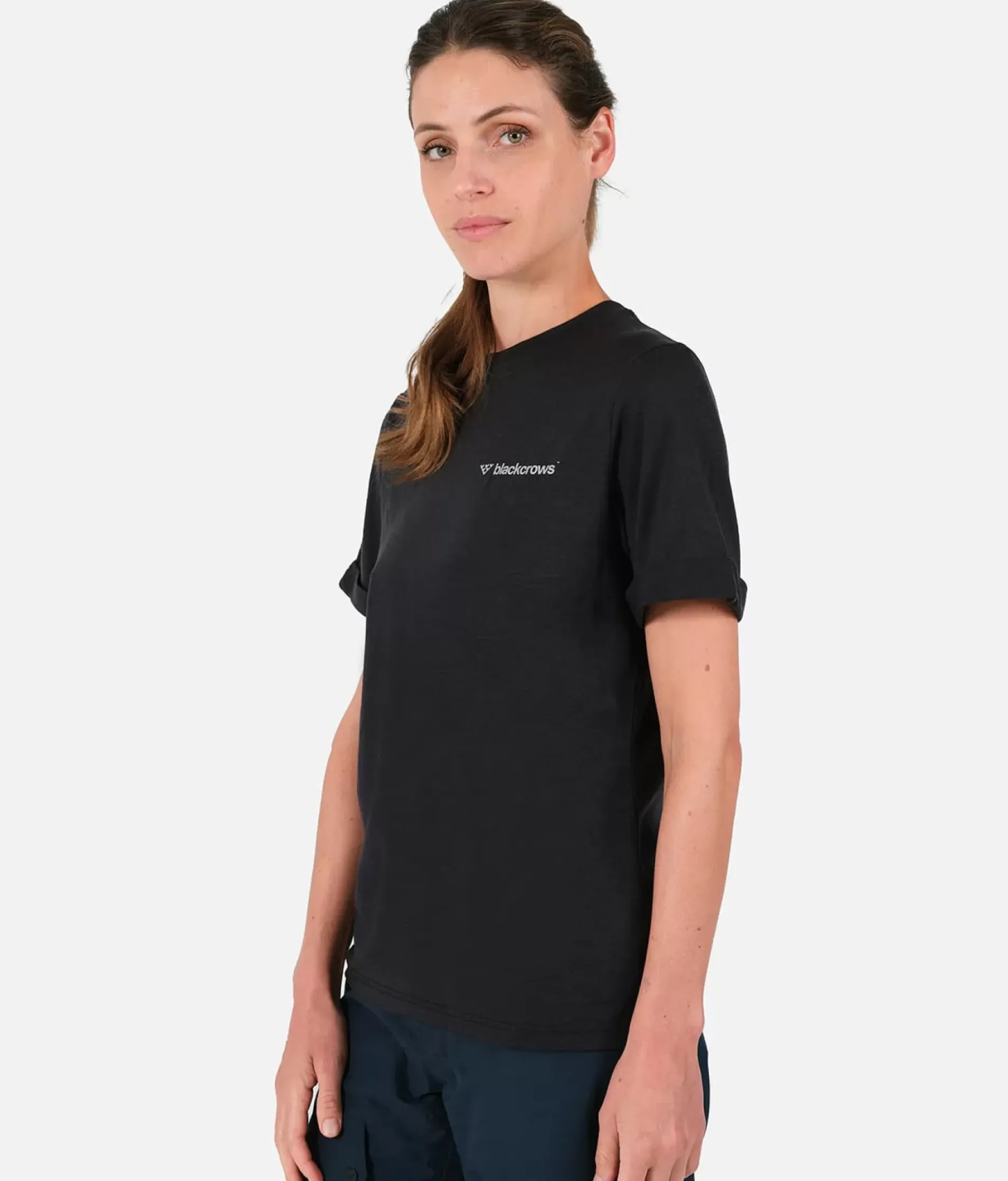 T-Shirt Femme Merino Blend Manches Courtes