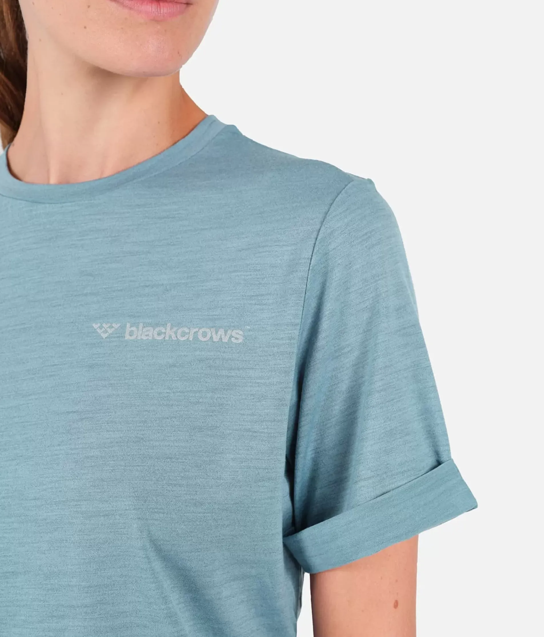 T-Shirt Femme Merino Blend Manches Courtes