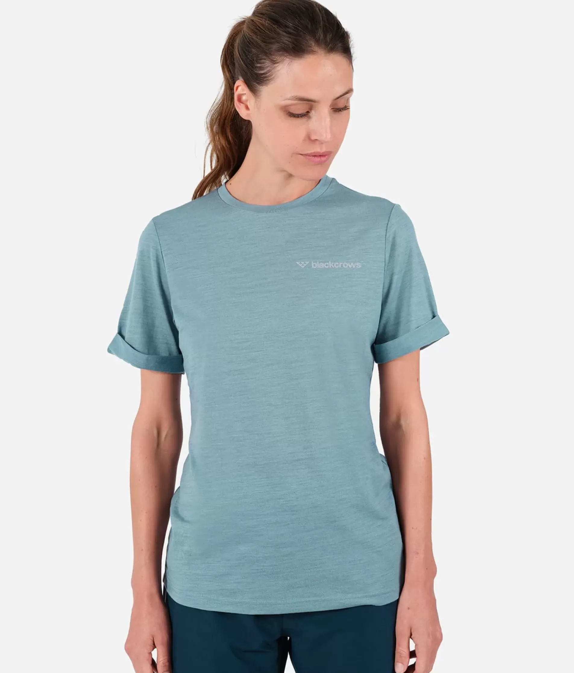 T-Shirt Femme Merino Blend Manches Courtes