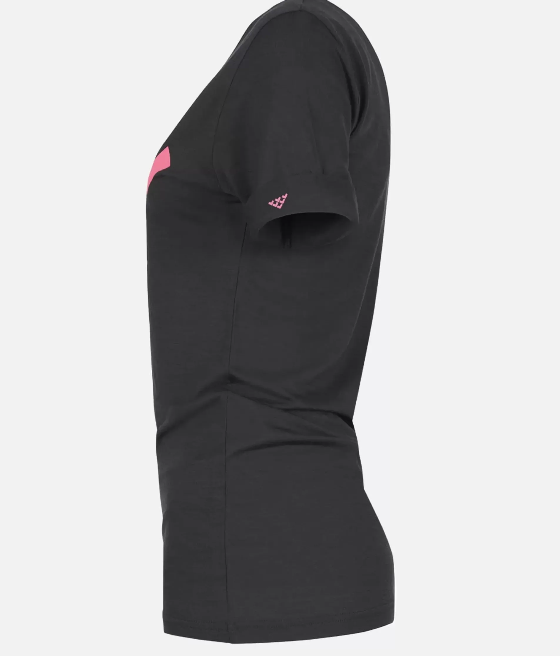 T-Shirt Femme Merino Manches Courtes Chevron