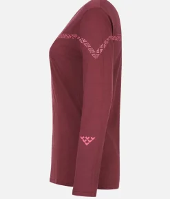 T-Shirt Femme Merino Manches Longues Line