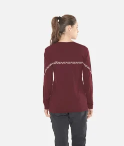 T-Shirt Femme Merino Manches Longues Line