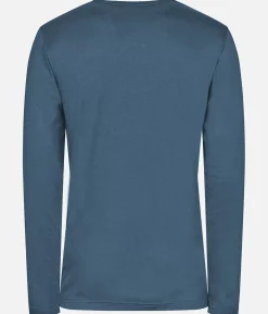 T-Shirt Homme Chevron Merino Blend Manches Longues