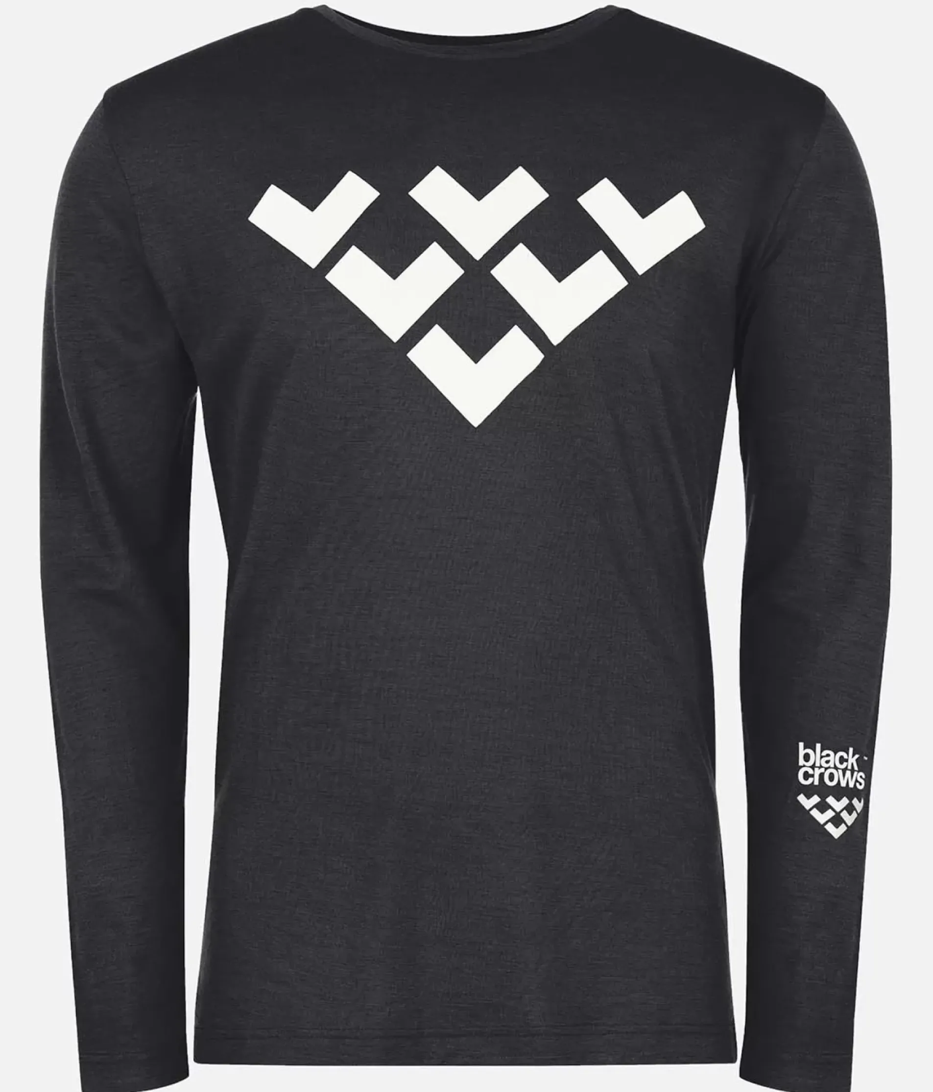 T-Shirt Homme Chevron Merino Blend Manches Longues