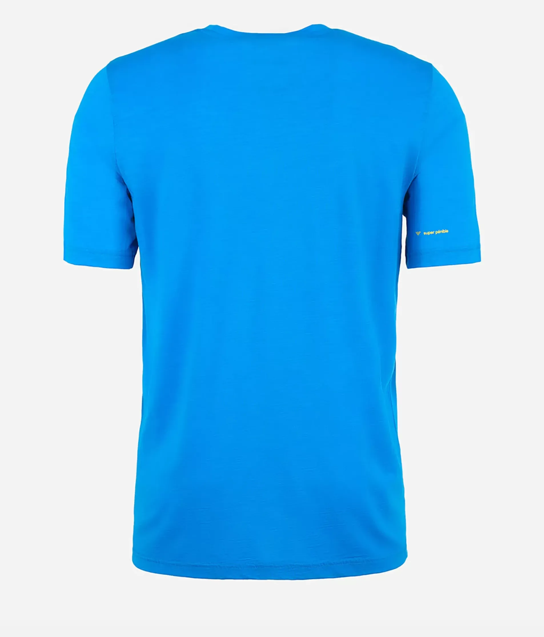 T-Shirt Homme Chevron Merino Blend Manches Courtes