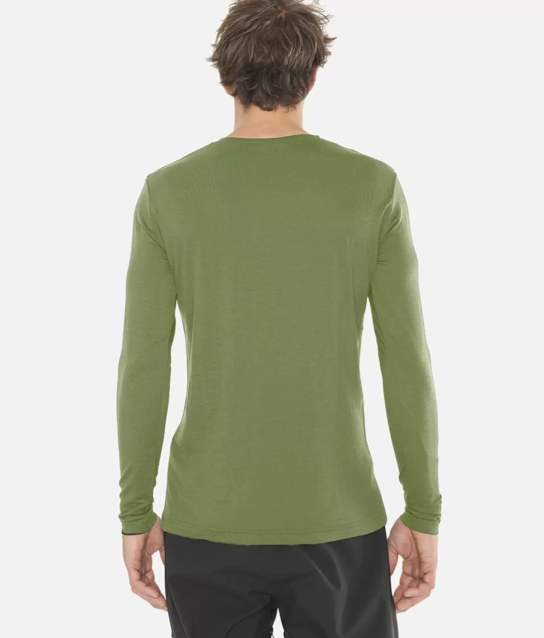 T-Shirt Homme Merino Bc Manches Longues