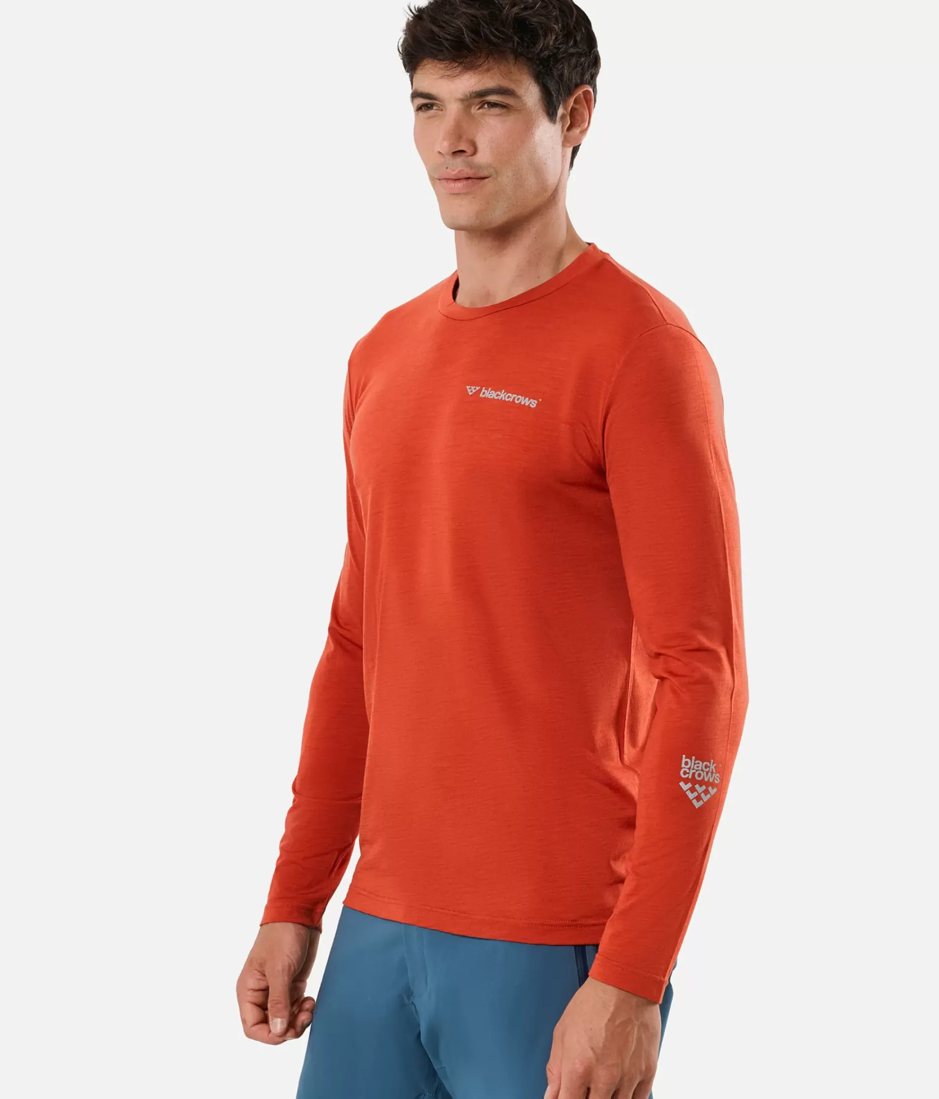 T-Shirt Homme Merino Blend Manches Longues