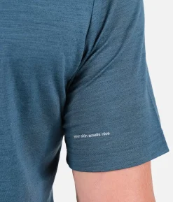 T-Shirt Homme Merino Blend Manches Courtes
