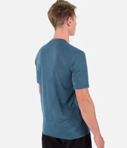 T-Shirt Homme Merino Blend Manches Courtes