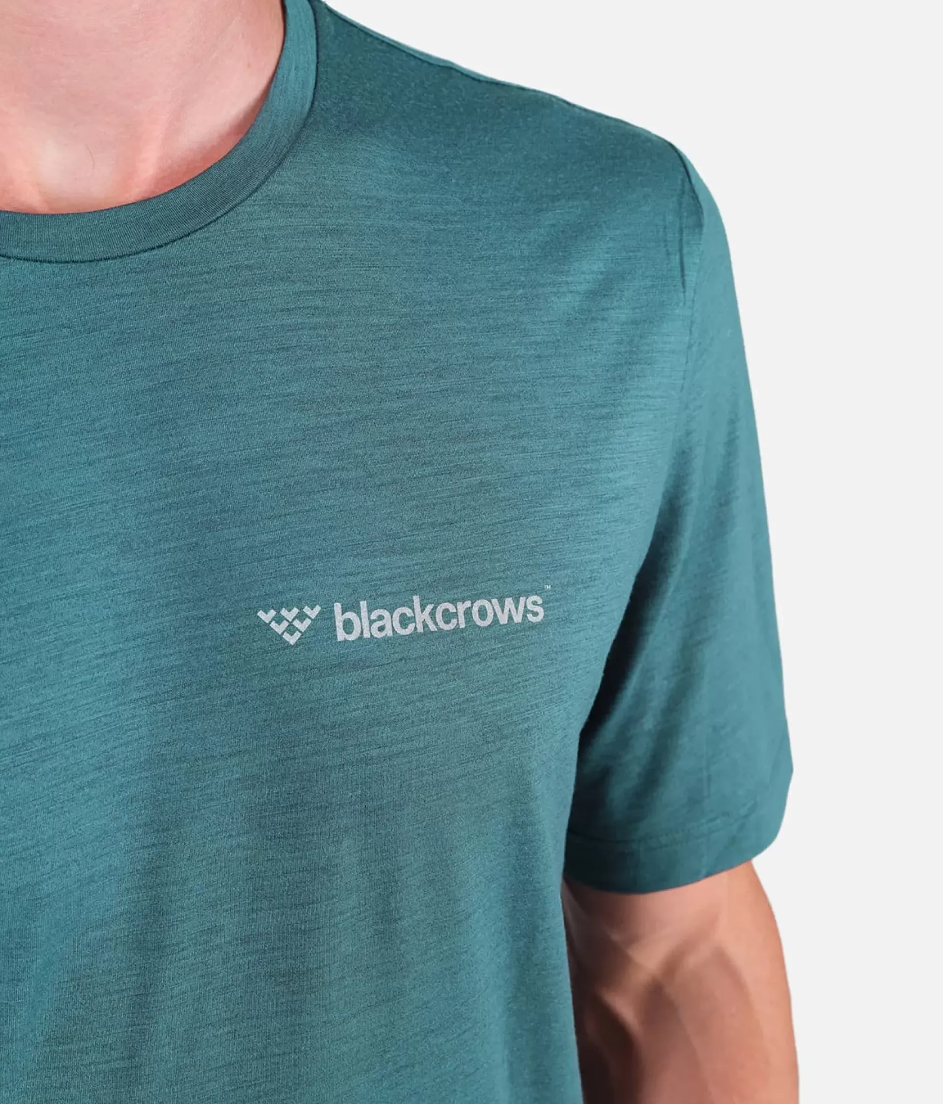 T-Shirt Homme Merino Blend Manches Courtes