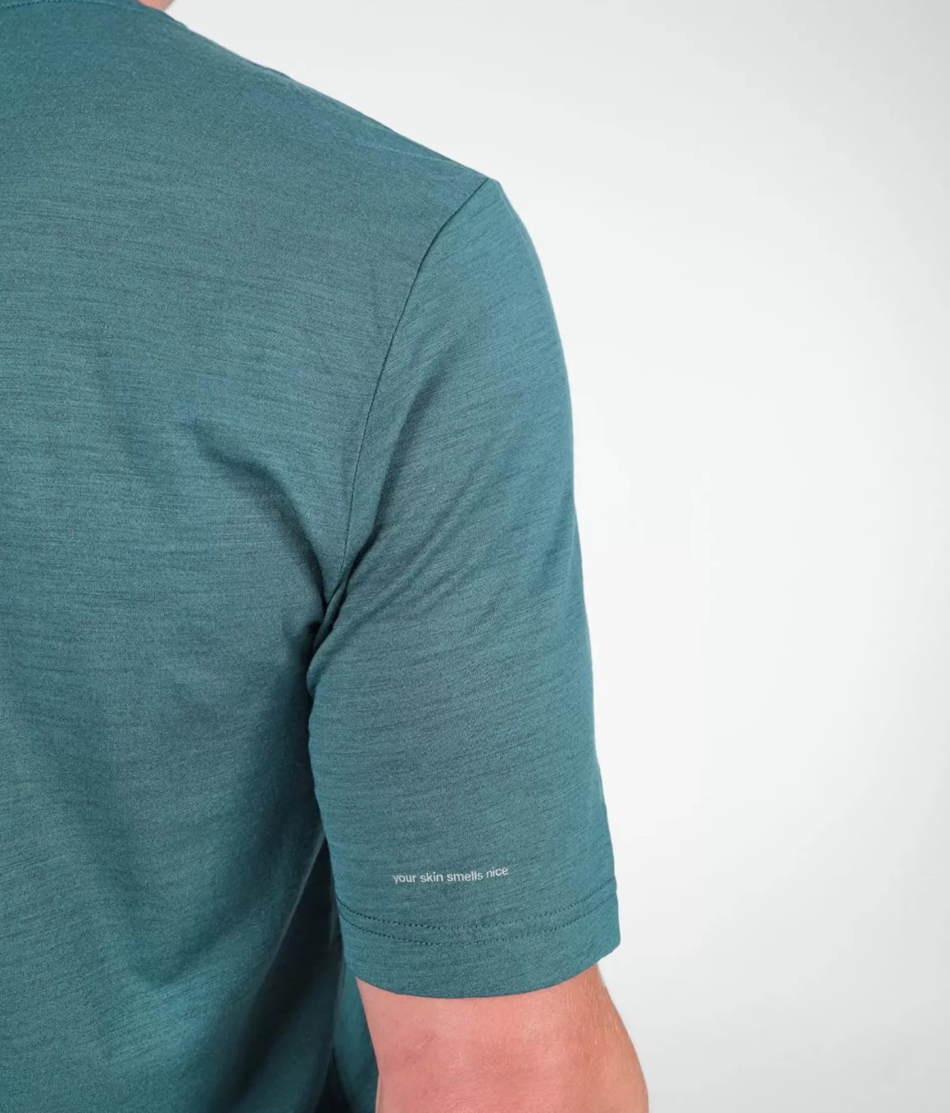 T-Shirt Homme Merino Blend Manches Courtes