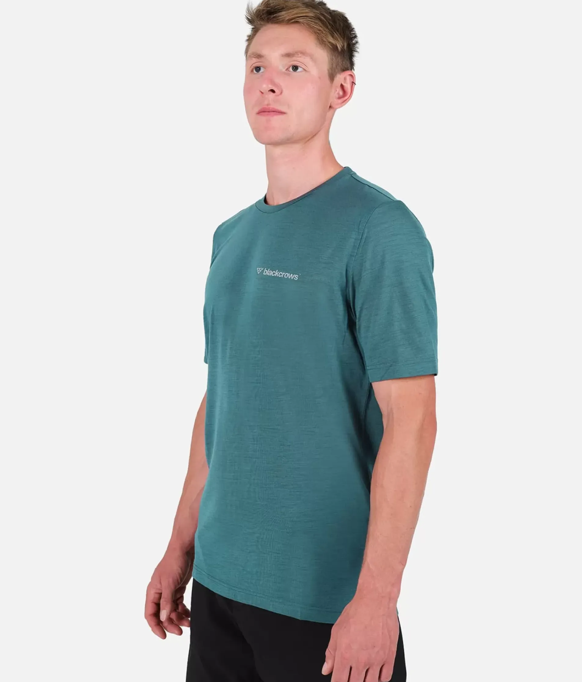 T-Shirt Homme Merino Blend Manches Courtes