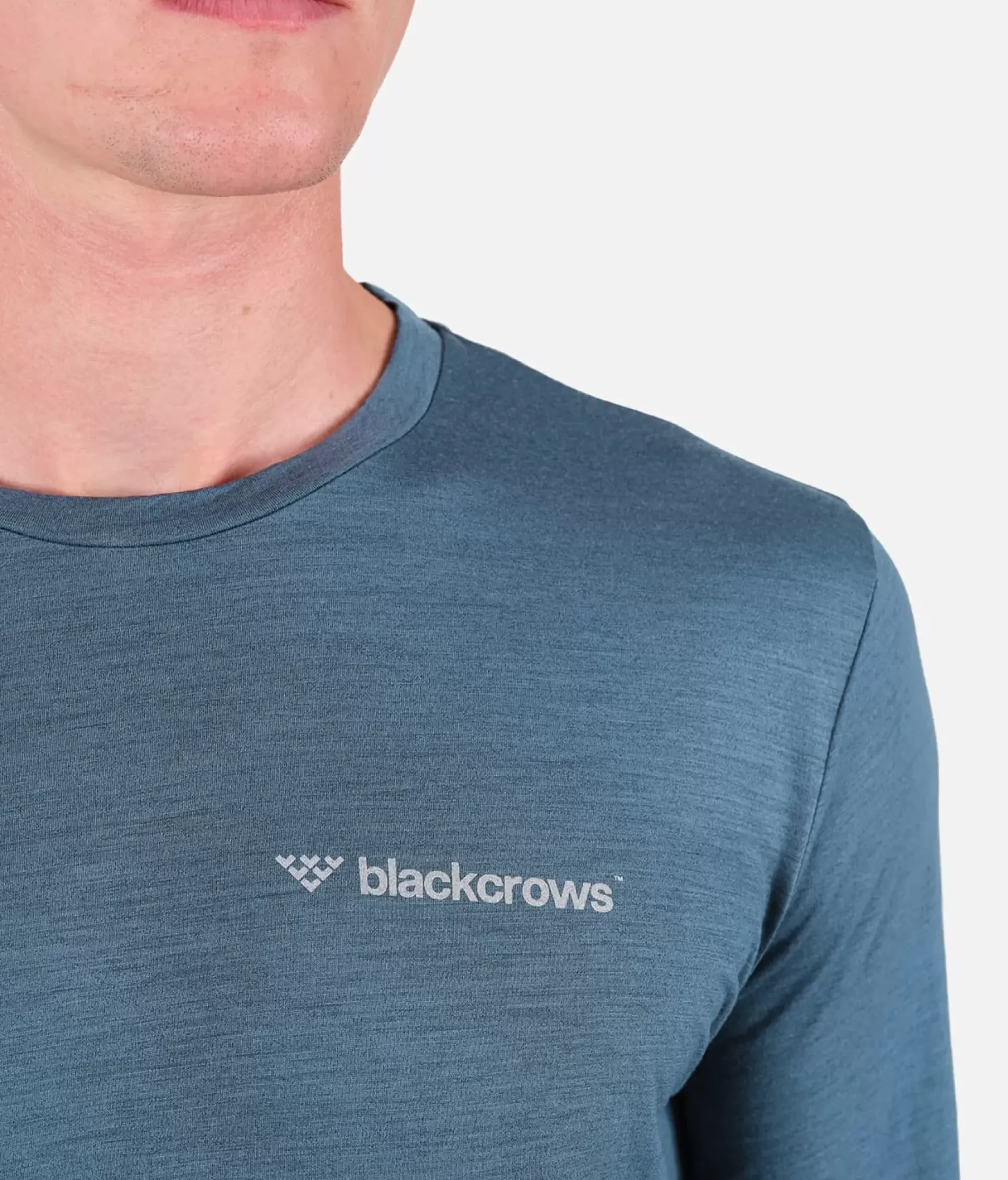 T-Shirt Homme Merino Blend Manches Longues