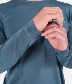 T-Shirt Homme Merino Blend Manches Longues