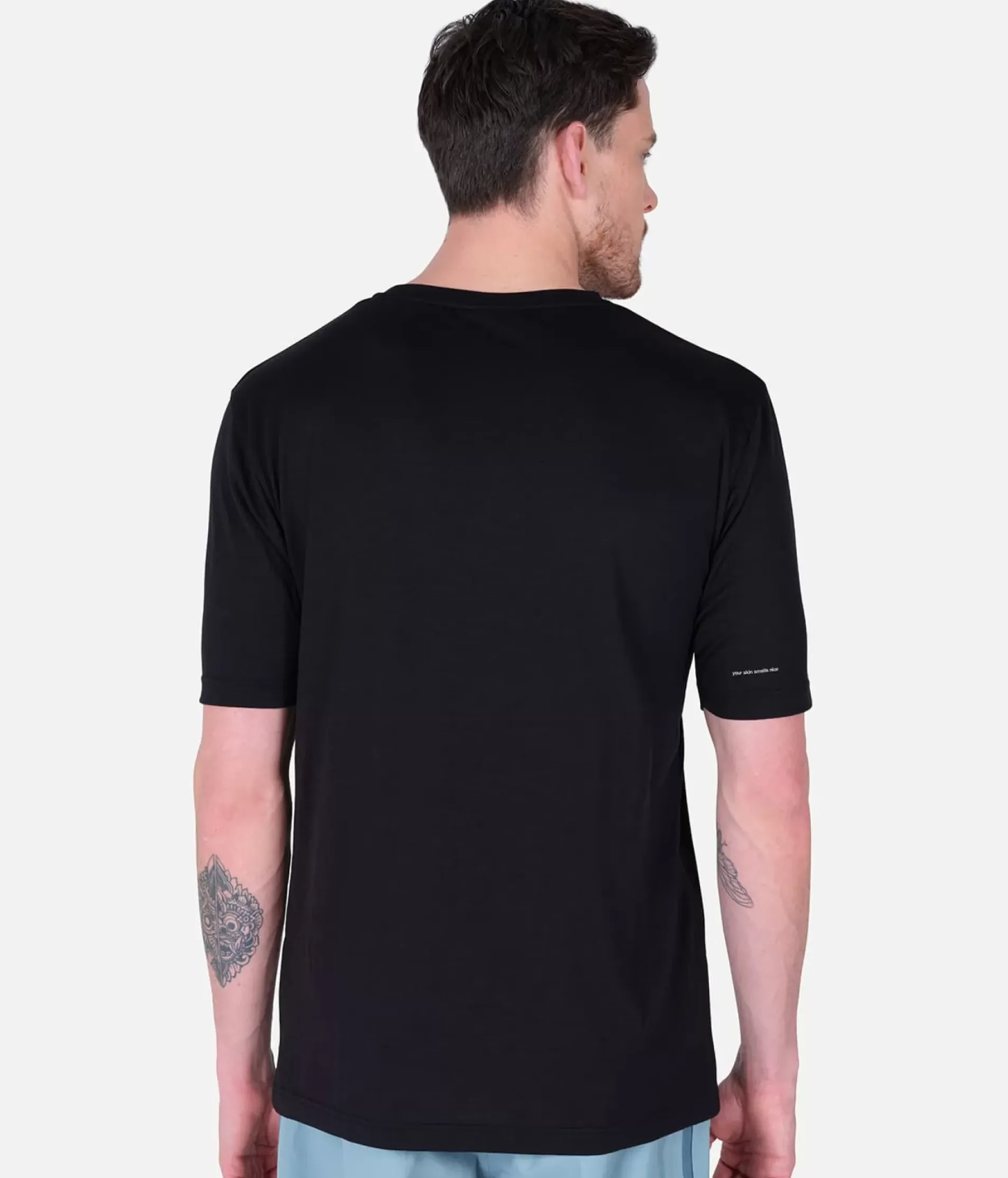 T-Shirt Homme Merino Blend Manches Courtes