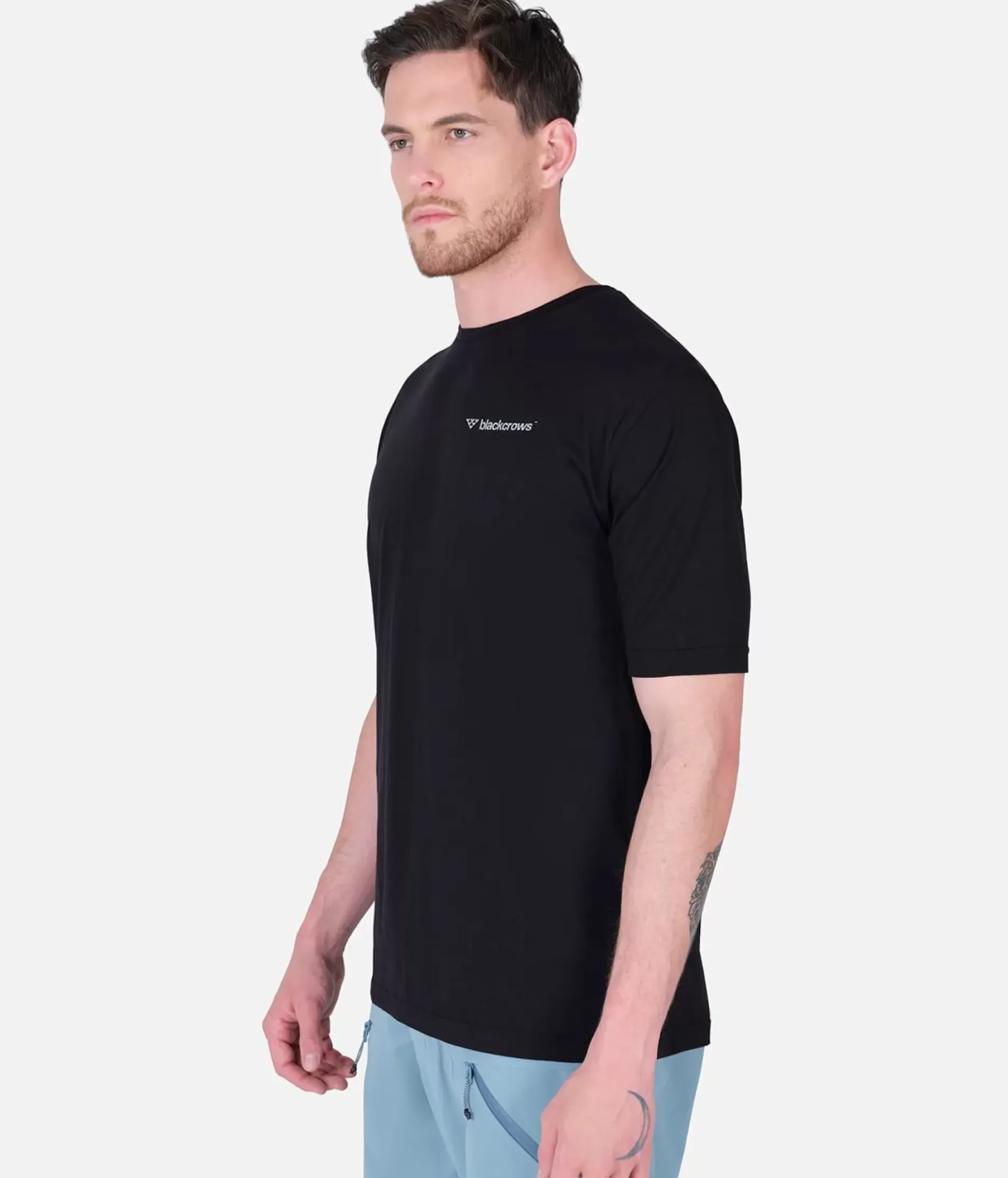 T-Shirt Homme Merino Blend Manches Courtes