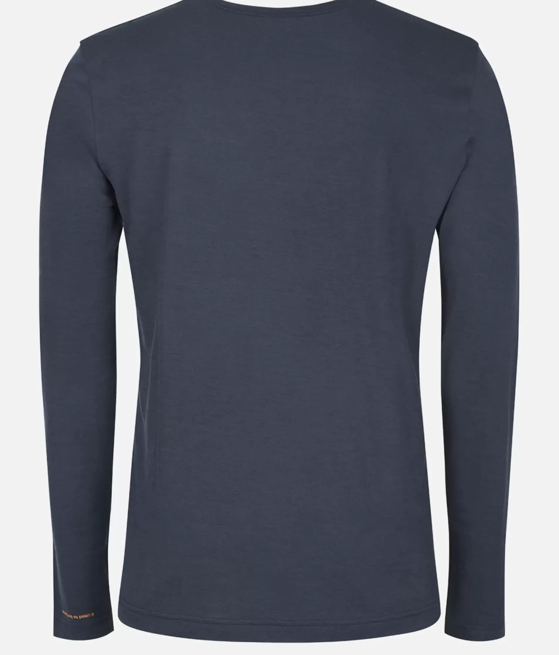 T-Shirt Homme Merino Manches Longues Chevron