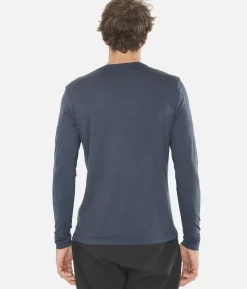 T-Shirt Homme Merino Manches Longues Chevron