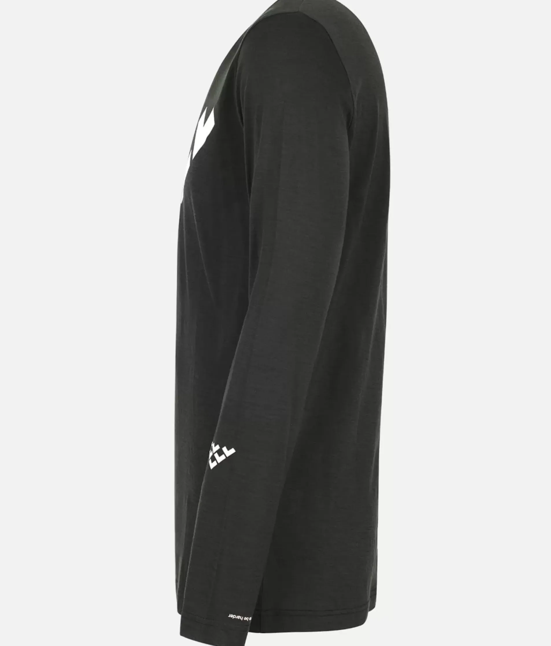 T-Shirt Homme Merino Manches Longues Chevron