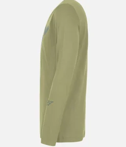 T-Shirt Homme Merino Manches Longues Chevron