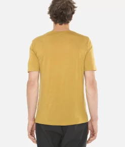 T-Shirt Homme Merino Manches Courtes Chevron